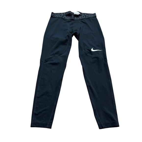 Nike Pro Compression Tights Running 24" Inseam Men's L - Picture 1 of 4